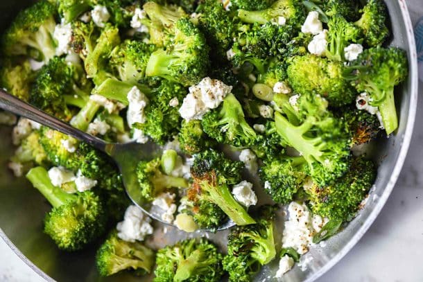 Crispy Lemon Roasted Broccoli